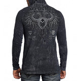 VALUE L/S HOODED HENLEY