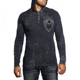 VALUE L/S HOODED HENLEY